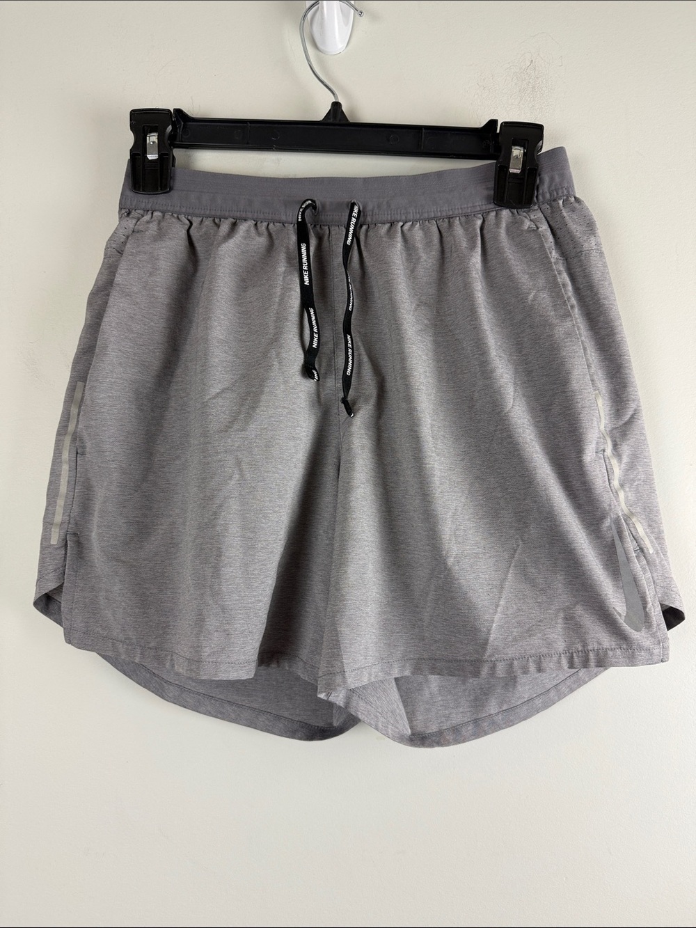 Nike Women's Grey Active Drawstring Shorts Small